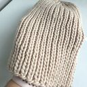 Ręcznie robiona czapka damska JANKA 100% Wełna owcza 102 Marshmallow