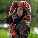 Ręcznie robiona czapka handmade na chłodne dni