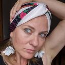 turban w uniwersalnym rozmiarze niezwykle ciekawy szyty z różnego rodzaju materiałów