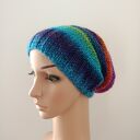 Kolorowa długa czapka