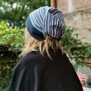 Czapka przejściówka boho na podszewce, uniwersalna, polecam a1