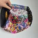 Czapka smerfetka patchworkowa na podszewce świetna na codzienne noszenie polecam boks x1