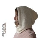 Kominokaptur wełniany kaptur