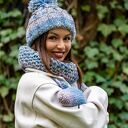 Czapka MERINO 100% Euforia “Pastele”