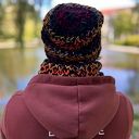 Męska czapka MERINO 50%- Ciemna jesień” EXPLORER