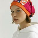 Czapka wiosenna patchworkowa rozmiar uniwersalny na podszewce polecam Box e1