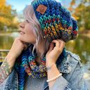 Czapka MERINO 50% nieugniatająca włosów - Górski potok” THIS IS IT