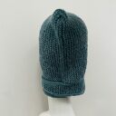 Ciepła balaclava kominiarka kaptur z szalikiem zamiast czapki wełna alpaca