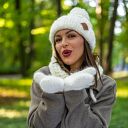 Czapka MERINO Euforia “Beżowy ecru”