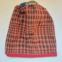 Czapka materiałowa w kratkę na podszewce Smerfetka rozmiar głowy 57x58 cm box waliz