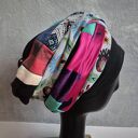 Czapka turbanowa w uniwersalnym rozmiarze, na podszewce, ciepła, miękka wygląda fantastycznie, ale n