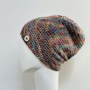 Kolorowa czapka całoroczna przejściowa cienka all season