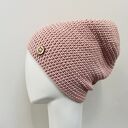 Czapka całoroczna przejściowa cienka bawełna s/m unisex róż