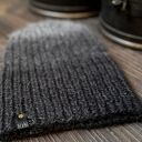Czapka ombre z kaszmiru, wełny merino, moheru i jedwabiu
