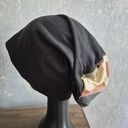 Czarna czapka bez podszewki Góra Moro rozmiar uniwersalny box z1