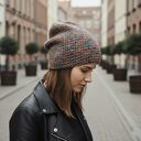 Kolorowa czapka całoroczna przejściowa cienka all season unisex