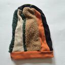 Czapka na podszewce kolorowa patchworkowa rękodzieło świetna na codzienne noszenie polecam rozmiar