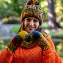 Czapka MERINO 100% Euforia “Kolory”