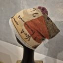 Czapka na podszewce jesienna smerfetka rękodzieło świetna na codzienne noszenie polecam rozmiar M dl