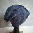 Czapka uniwersalna na podszewce cudna z kotem rękodzieło polecam boks walis