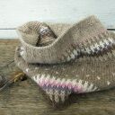 Komin i czapka z Alpaki - ciepły zestaw na jesień i zimę