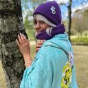 Czapka beanie z bawełny logo kolorowe „Fiolet”