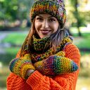 Czapka MERINO 100% Euforia “Kolory”