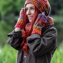 Ręcznie robiona czapka handmade na chłodne dni