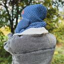 Męska czapka MERINO Explorer “Ciemny niebieski”