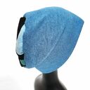 Czapka niebieska smerfetka na podszewce uniwersalna unisex, box a1