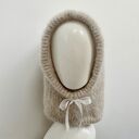 Balaclava ślubna Anti-Bride z alpaki i merino ręczna robota marcepan