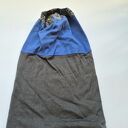 Czapka niebiesko-szare Długa Smerfetka na podszewce świetna na codzienne noszenie polecam boks Z1