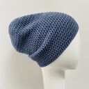 Czapka całoroczna przejściowa cienka bawełna s/m unisex jeans