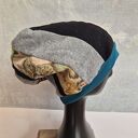 Czapka na podszewce kolorowa patchworkowa rękodzieło świetna na codzienne noszenie