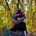 Czapka niebieska Smerfetka ostatnia na podszewce ciepła miękka miła polecam rozmiar uniwersalny Box