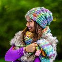 Czapka MERINO 100% This is it “Cukierki”