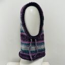 Ręcznie robiona balaclava oversize - kaptur zamiast czapki (kominiarka)