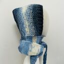 Balaclava kominiarka kapturoszal zamiast czapki handmade 53 -55 cm