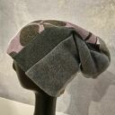 Czapka na podszewce kolorowa patchworkowa rękodzieło świetna na codzienne noszenie