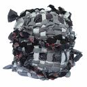 Niebanalna czapka wytkana ręcznie na krośnie