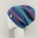 Kolorowa czapka całoroczna przejściowa cienka all season uniwersalna M/L