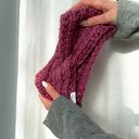 Opaska wełniana handmade 100% wełna