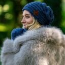 Czapka MERINO This is it “Ciemny niebieski”