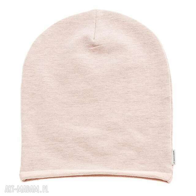 Czapka Beanie DRES GREY Powder Pink MELANGE