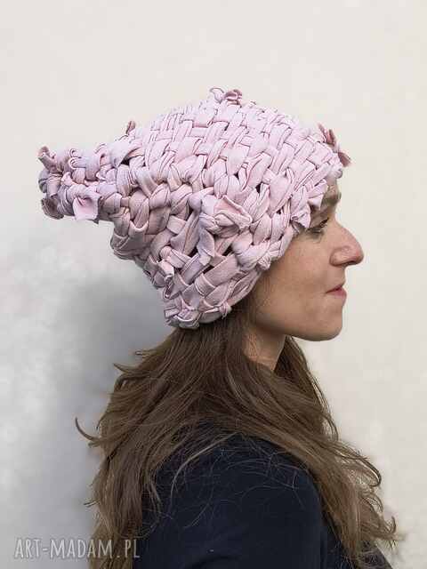 Różowa Czapka Smerfetka