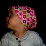 czapka dziecięca na podszewce, przejsciowa, jesienno wiosenna, taka na wiaterek ale nie na mróż, obwód 49 50cm, dzieci