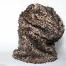 etno czapka na podszewce, 59 -61cm, ciepła, carska, cudna