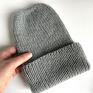 czapka baby merino wełna ręcznie robiona beanie aurea 100% wełniana prezent