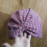 czapki turban kolorowy rozmiar uniwersalny, box A1 etno boho