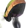 Czapka patchworkowa uniwersalna męska unisex kolorowa smerfetka box A1 boho